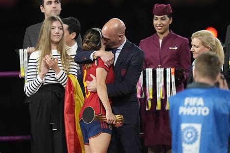 rubiales letizia|One week after sullying the Womens World Cup, Luis Rubiales is。